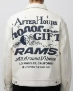 Quentin Lake Los Angeles Rams Honor The Gift After Hours White Cotton Jacket