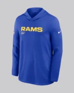 Re-Creation – Shop Sean McVay PreSeason 2025 LA Rams Sideline Performance Hoodie T-Shirt