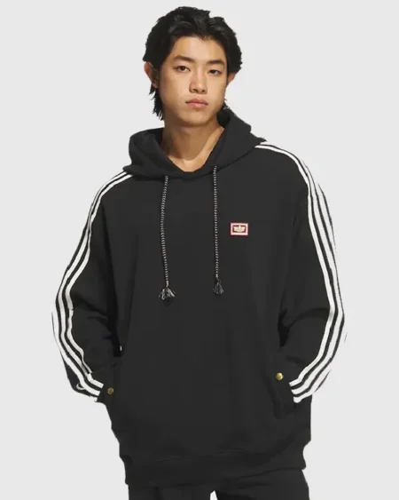 Re-Creation –Shop Adidas Originals Chinese New Year Fleece Pullover Hoodie Black on Sale