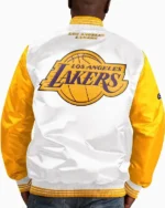 Recreation – Los Angeles Lakers White and Yellow Satin