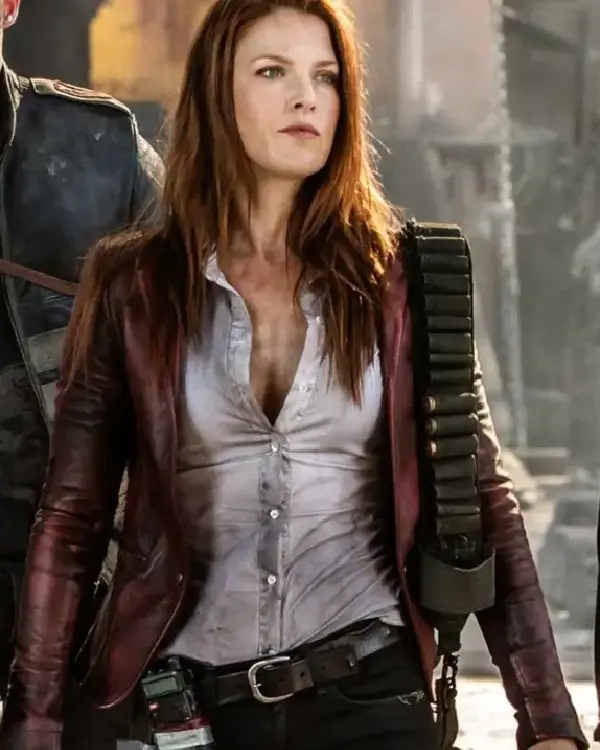 Resident Evil The Final Chapter Ali Larter Leather Jacket
