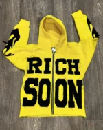 Rich Soon Zip-Up Hoodie For Sale