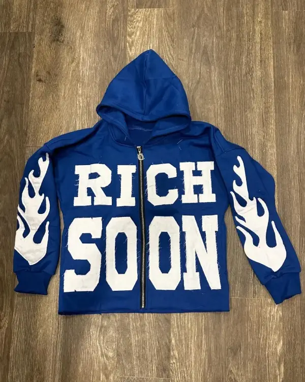 Rich Soon Zip-Up Hoodie Sale
