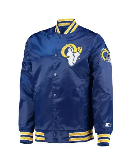 Royal Los Angeles Rams Retro The Diamond Jacket