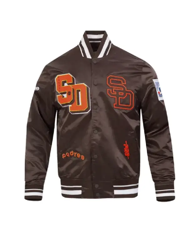 San Diego Padres Best of Classic Rib Satin Jacket