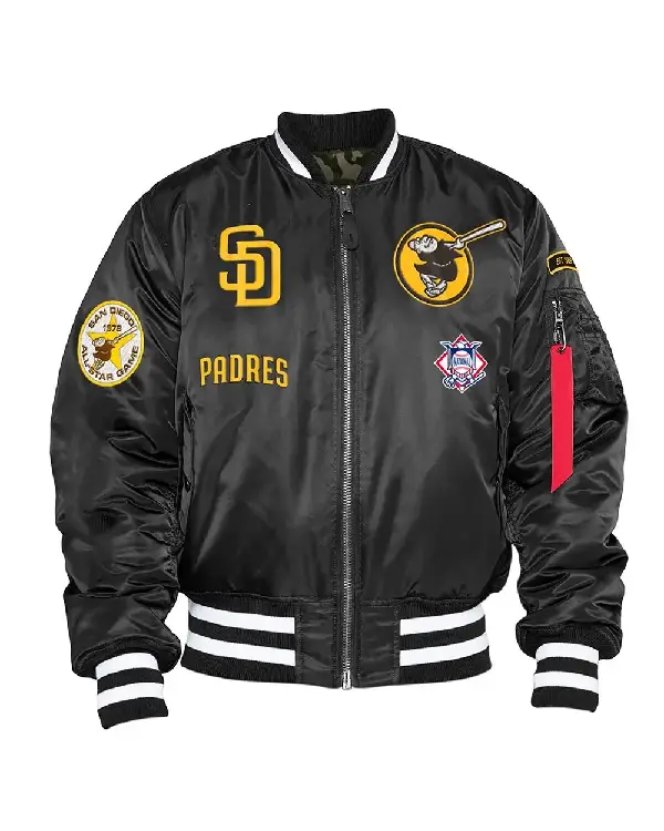 San Diego Padres Bomber MA-1 Jacket