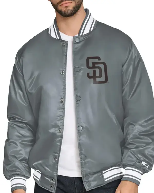 San Diego Padres Home Plate Printed Graphic Jacket