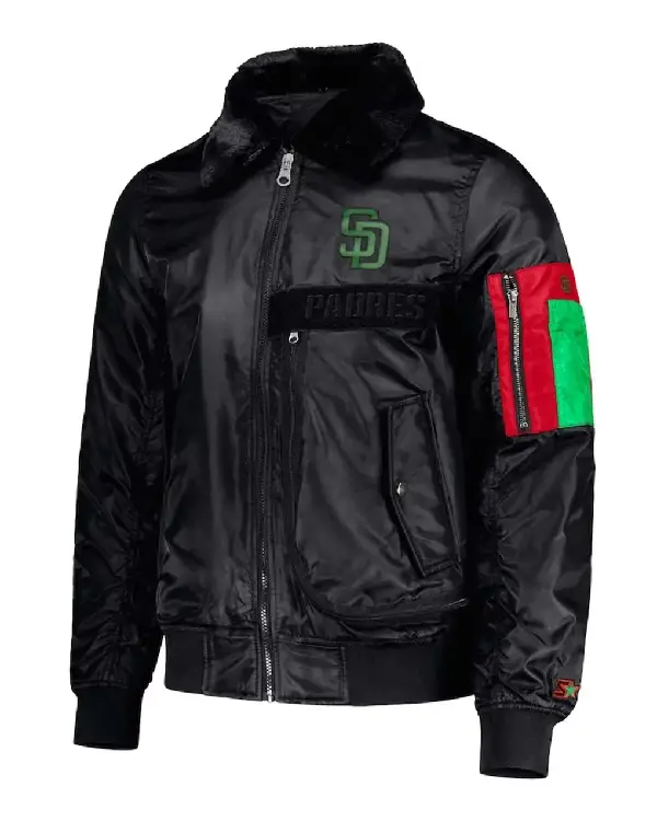 San Diego Padres Ty Mopkins Black Jacket