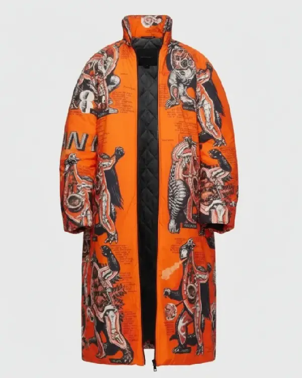 Saturday Night Live S51 Teyana Taylor Orange Printed