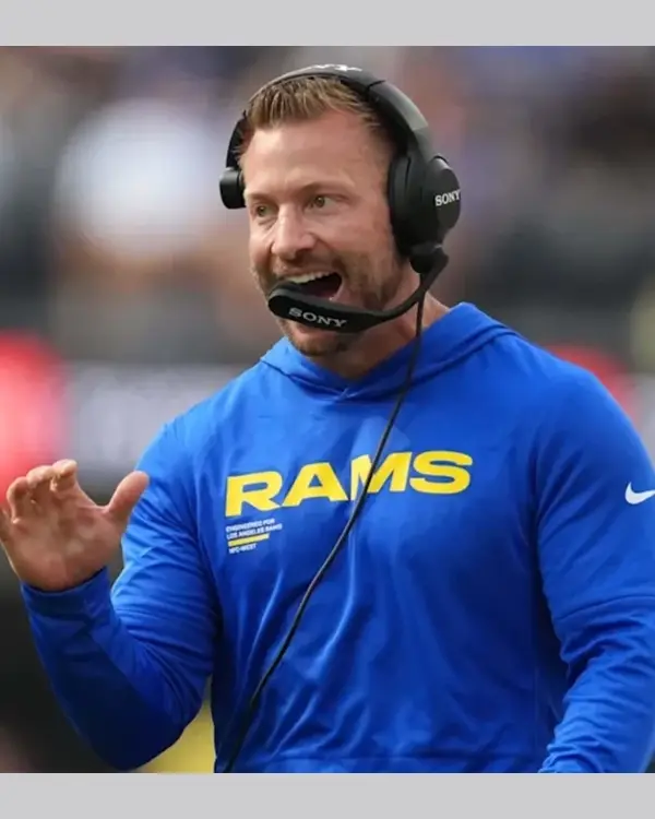 Sean McVay LA Rams Sideline Hoodie T-Shirt