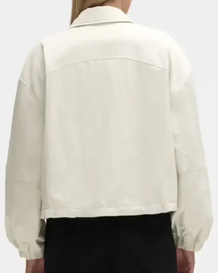 Seattle Kraken Heathered Bone Coach’s Jacket sale