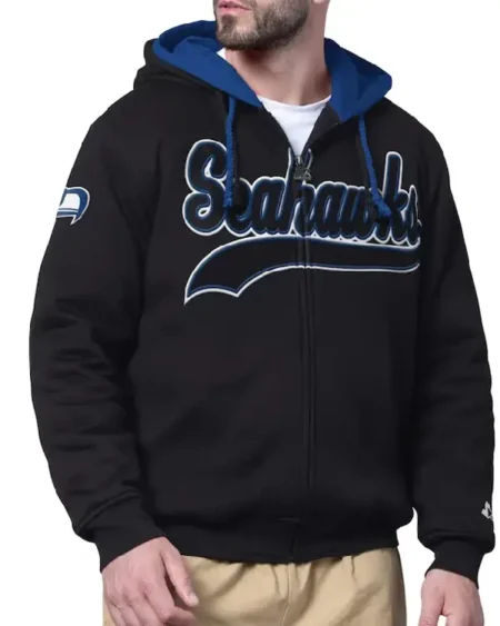 Seattle Seahawks Big Shot Full-Zip Double Hoodie