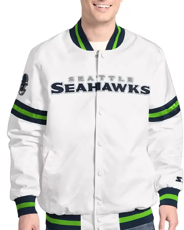 Seattle Seahawks Scout Varsity Satin Jacket