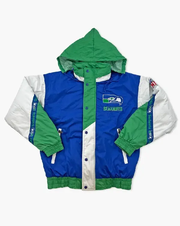 Seattle Seahawks Tape Hooded Jacket