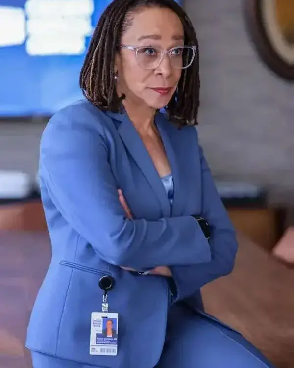Sharon Goodwin Chicago Med Blue Blazer sale