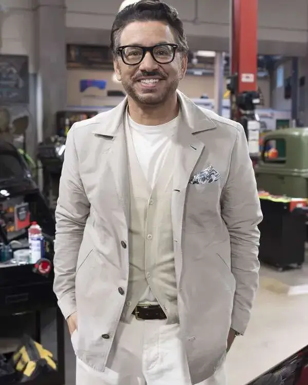 Shifting Gears Al Madrigal Grey Cotton Jacket