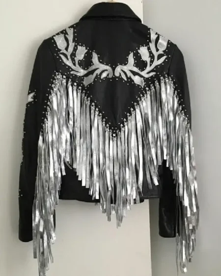 Shop Birds of Prey – Harley Quinn Fringe Jacket Sale