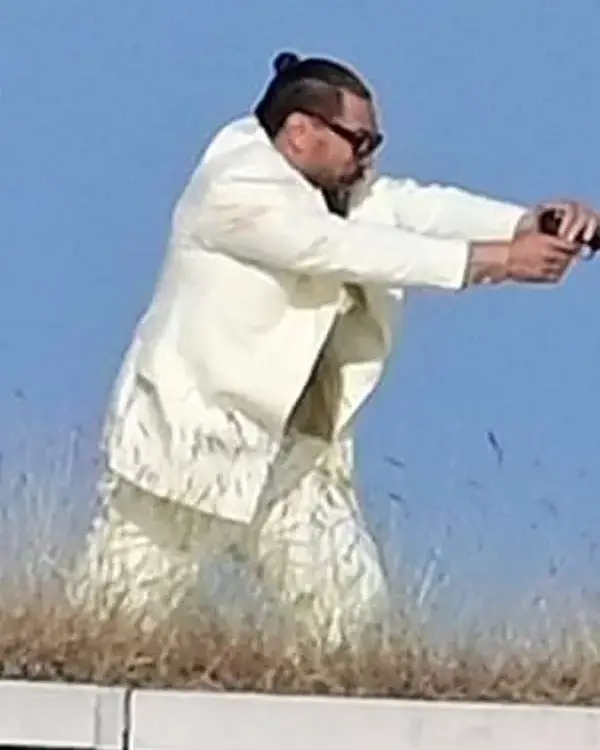 Shop In the Hand of Dante Movie 2025 Jason Momoa White Suit For Sale