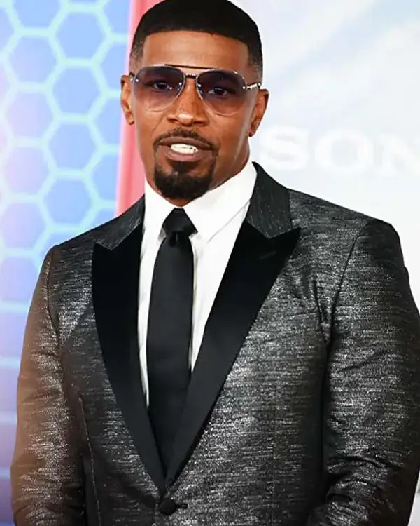 Shop Jamie Foxx Spider-Man No Way Home Max Dillon Black Coat For Sale