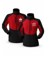 Shop King and Queen Couple Matching Valentine Jackets On Sale