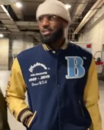 Shop LeBron James Styled Zhuri Nova Ann Marie James Varsity Jacket for Men and Women Sale