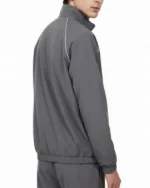 Shop Marty Supreme Charcoal Grey Polyester Track Jacket Sale