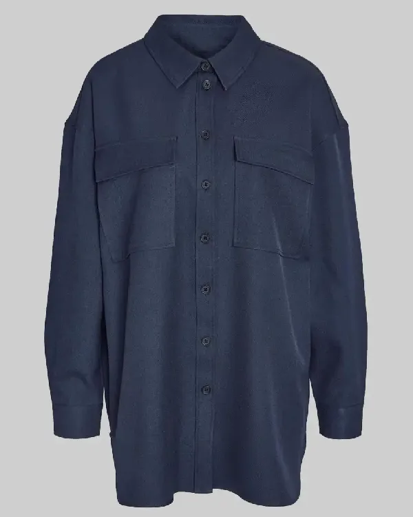 Shop Matty Matheson The Bear S01 Blue Cotton Jacket