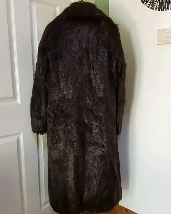 Shop Mia Brown Faux Fur Coat Sale