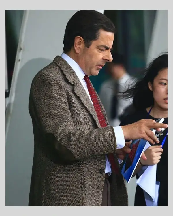Shop Re-Creation – Rowan Atkinson Mr. Bean Brown Coat For Sale