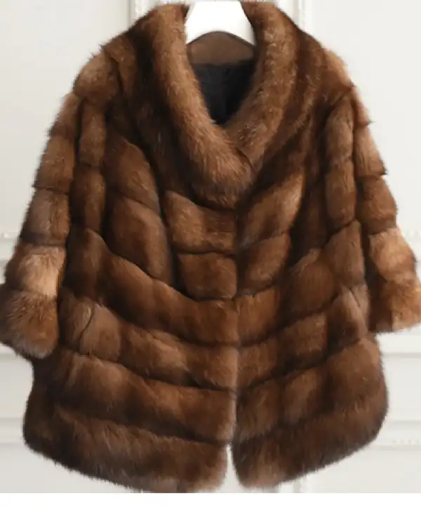Shop Stella Brown Faux Fur Coat Brown