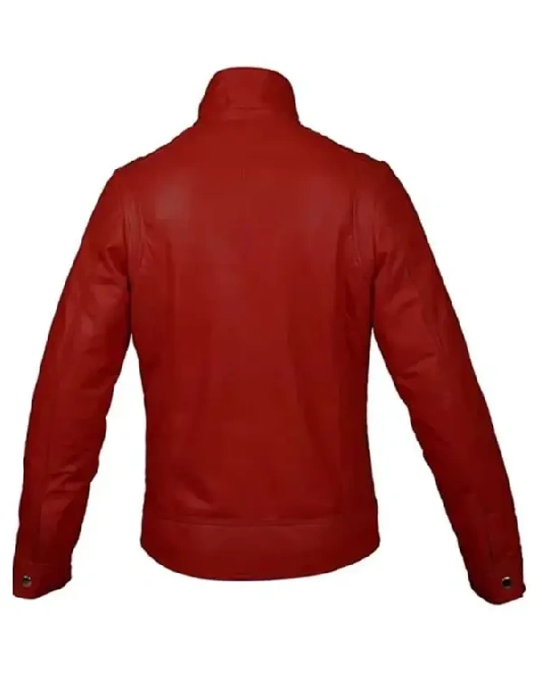 Shop Valentines Day Be Mine Heart Red Leather Jacket For Couple Sale