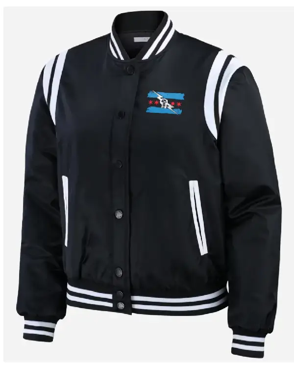 Shop Women’s Erin Andrews CM Punk 2026 Black Bomber