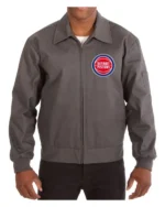 Shop Workwear Detroit Pistons Navy Blue Jacket For Sale