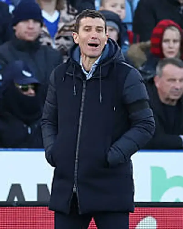 Spanish Football Manager Javi Gracia Blue Jacket with Detachable