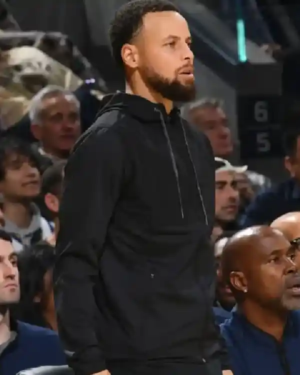 Stephen Curry Oklahoma City Thunder vs Golden State Warriors Black Full-Zip Athletic Hoodie