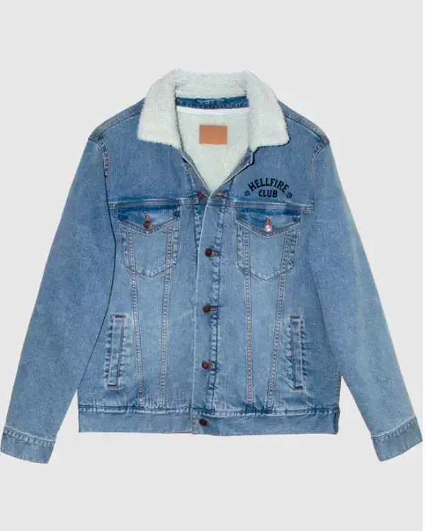 Stranger Things Hellfire Club Denim Jacket