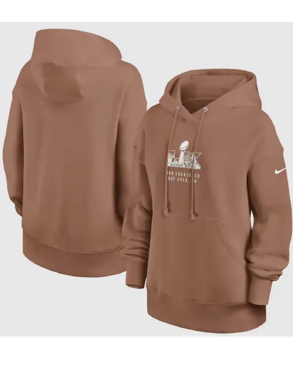 Super Bowl LX Phoenix Brown Hoodie