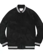 Supreme Suede Varsity Jacket
