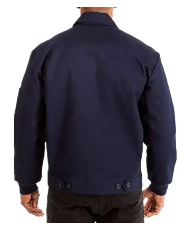 Tampa Bay Lightning Workwear Navy Cotton Jacket For Sale