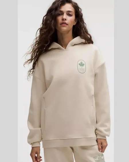 Team Canada Womens Big Cozy Oversized Hoodie