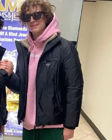 Timothee Chalamet Glossier Hoodie