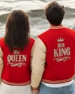 Valentine Her King and His Queen Varsity Jacket