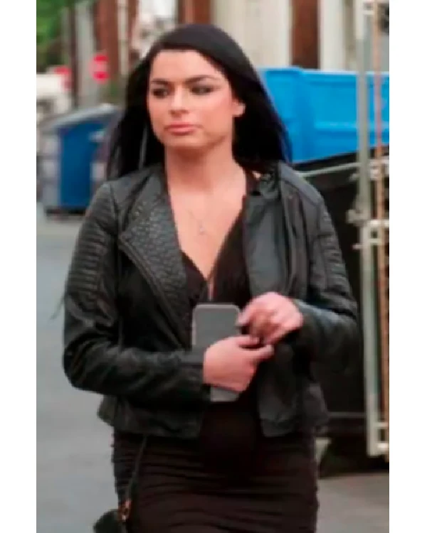 Vanderpump Rules S12 Demy Selem Quilted Leather Jacket