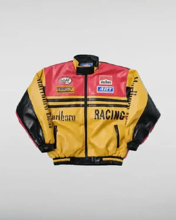 Vintage Marlboro Yellow and Black Jacket