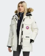 White Canada Goose Jacket