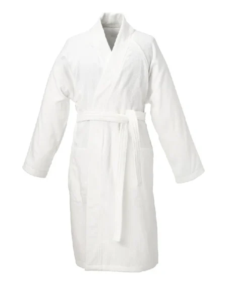 Women's Lazy Mornings Terry Whaite Bathrobe