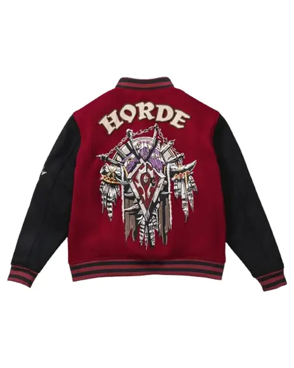 World of Warcraft Horde Varsity Jacket For Sale