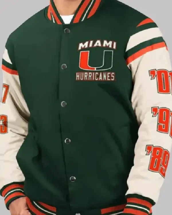 Xavier Restrepo Miami Hurricanes National Champions Jacket sale