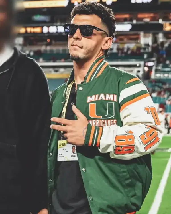 Xavier Restrepo Miami Hurricanes National Champions Jacket