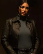 Yolanthe Cabau Mr. and Mrs. Aslan Leather Jacket